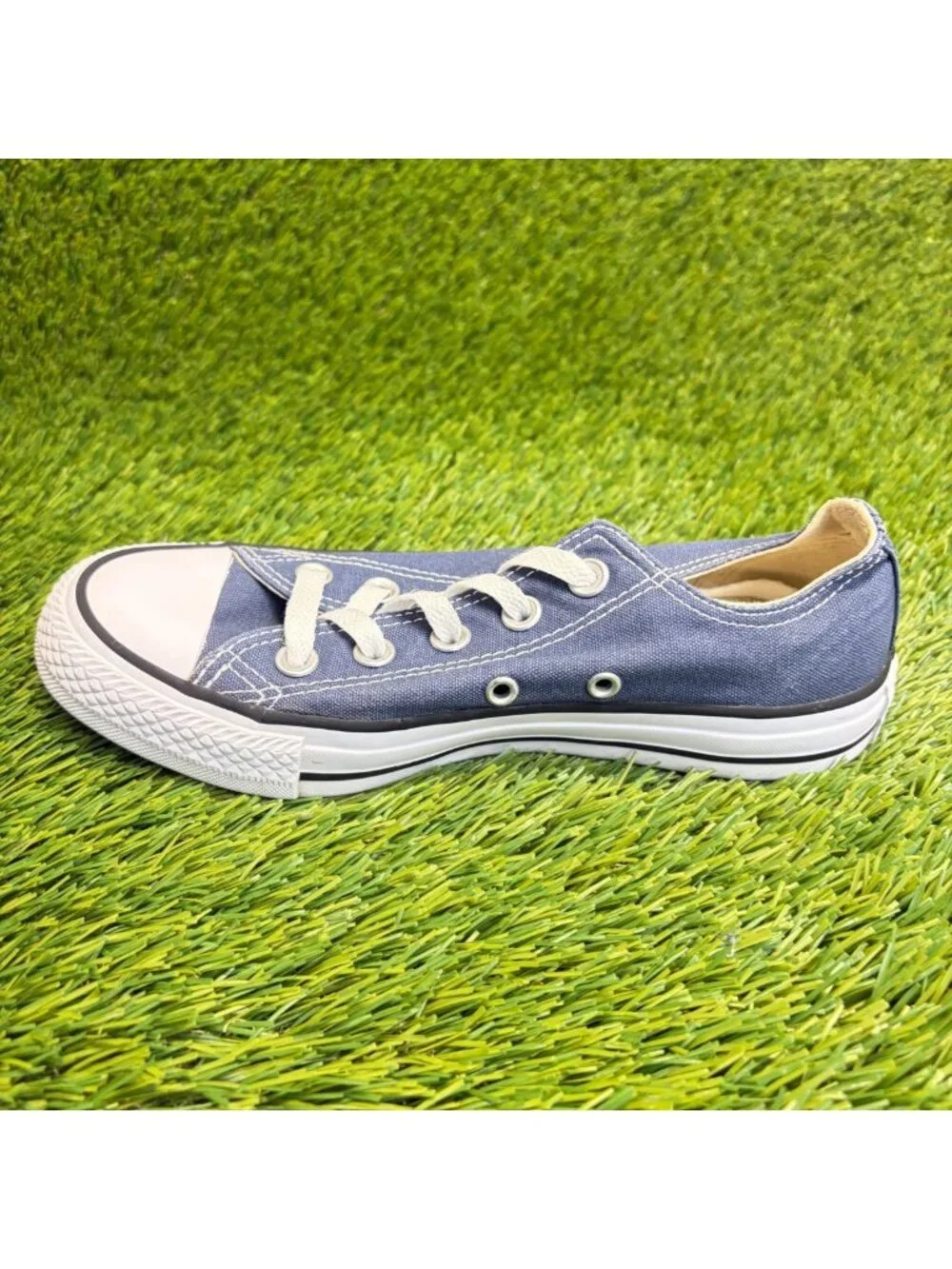 Converse Chuck Taylor All Star Low Womens Size 5 Blue Athletic Shoes Sneakers